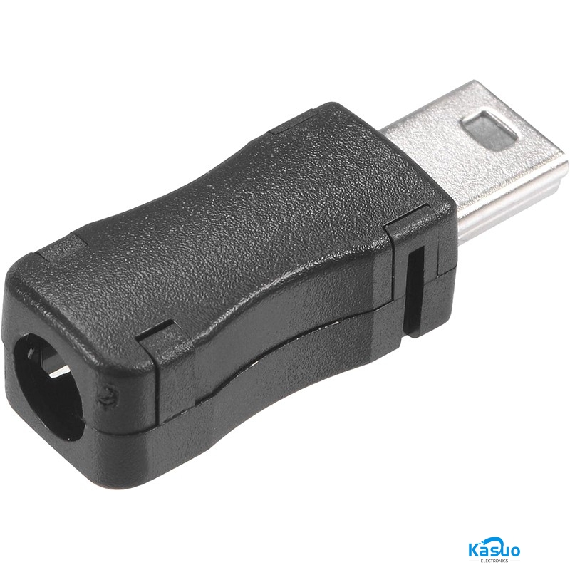 Mini USB 5Pin Male Plug (with Plastic Cover)